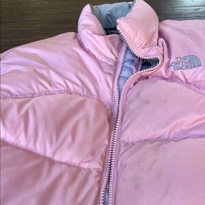 The North Face Light Pink Kids Puffer Jacket